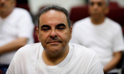 El expresidente salvadoreño Elías Antonio Saca, este miércoles en el juicio en El Salvador.