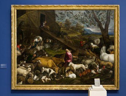 &#039;Entrada de los animales en el arca de No&eacute;&#039;, por Jacopo Bassano (1570)