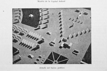Plànols de la capital publicats en la revista 'Su Finca' el 1931.