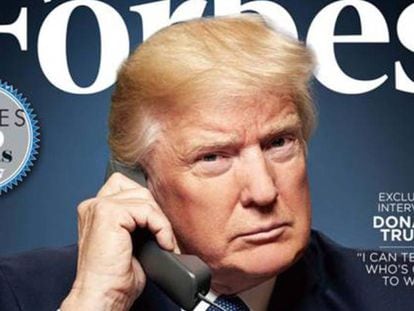Trump se desploma en la clasificación de las grandes fortunas de ‘Forbes’