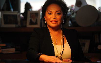 La líder sindical Elba Esther Gordillo, en marzo de 2012.
