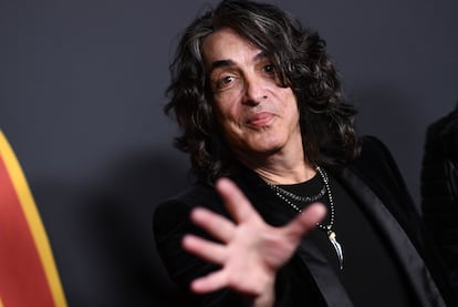 Paul Stanley, de la banda Kiss, el 16 de febrero en California.