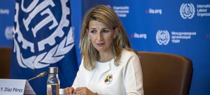 La Ministra de Trabajo y Economía Social, Yolanda Díaz.
