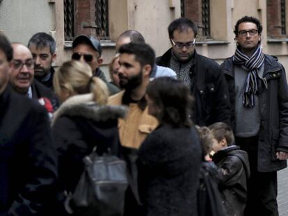 Ambiente electoral en Barcelona.