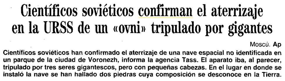 Información de la agencia AP, publicada en la sección de Sociedad de ABC el día 10 de octubre de 1989. El documento puede consultarse <a href=