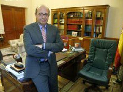 Ram&oacute;n &Aacute;lvarez de Miranda, presidente del Tribunal de Cuentas.
