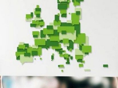 Cartel electoral de Los Verdes europeos.
