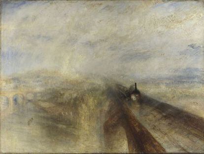 'Rain, steam and speed. The great western railway', 1884, de Turner.