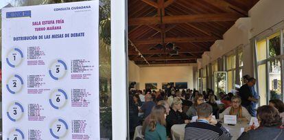 Participantes en las jornadas CONCISE sobre ciencia y creencias.
