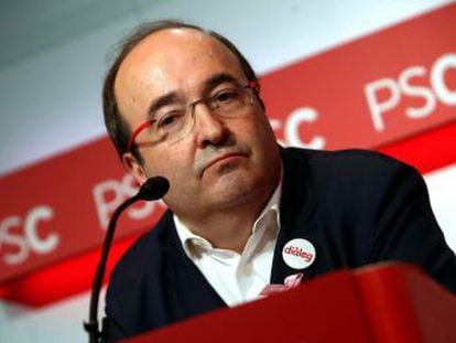 El líder de los socialistas catalanes insiste en que hasta el viernes  hay tiempo para evitar el desastre 