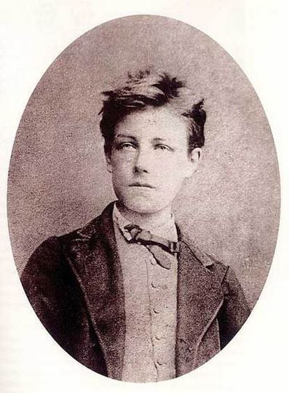 Arthur Rimbaud, retratado en diciembre de 1871 por Carjat.