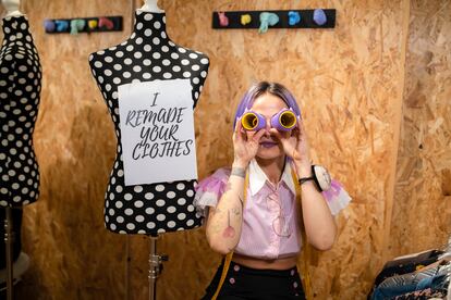 La costurera e influencer Bekarme durante la pasada edición del Festival Creativa Barcelona en una imagen cedida por la organización.