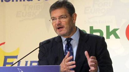 Rafael Catal&aacute;, ministro de Justicia