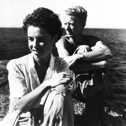 Jane y Paul Bowles, en una foto de 1949.