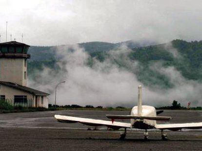 Instalaciones del aeropuerto de La Seu, en una imagen de 2003.