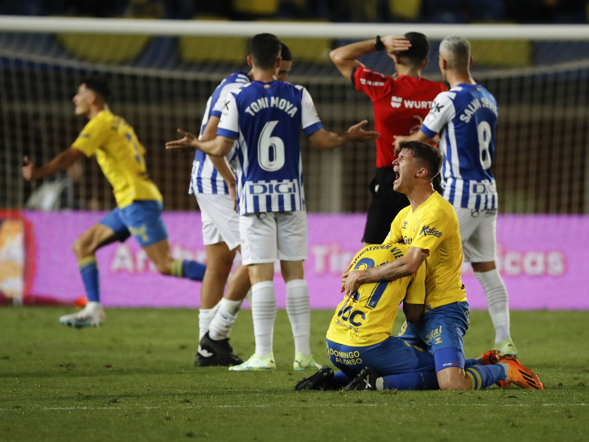 Último año de las palmas en primera división