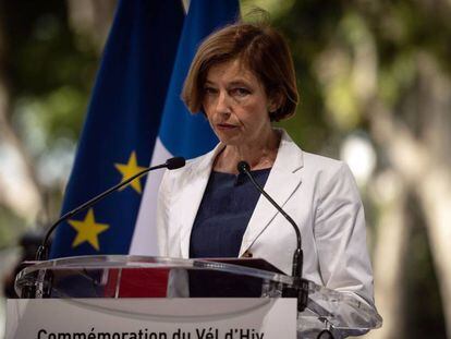 La ministra francesa de Defensa, Florence Parly
