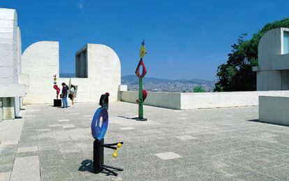 El edificio de la Fundación Miró, obra de Josep Lluís Sert.