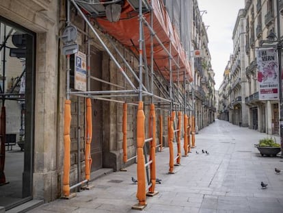 Viviendas en rehabilitación en Barcelona.