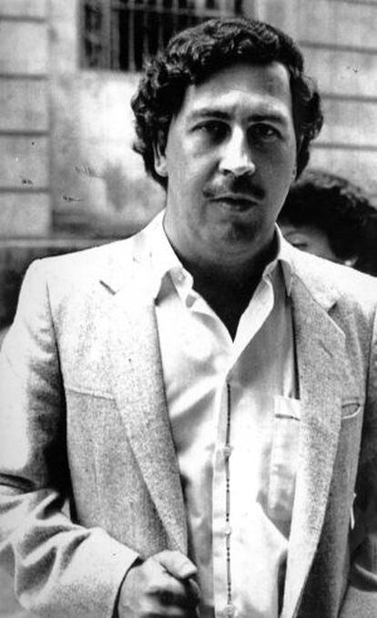 Pablo Escobar, en una imagen de los años 80.