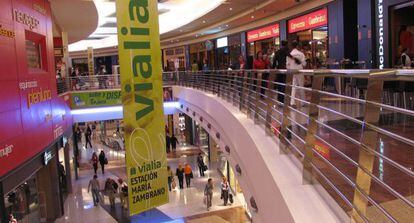 Aspecto del centro comercial Vialia, en M&aacute;laga