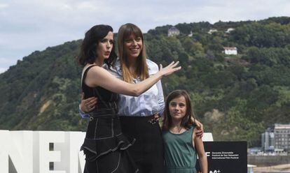 Eva Green y Alice Winocour, en el festival de San Sebastián.