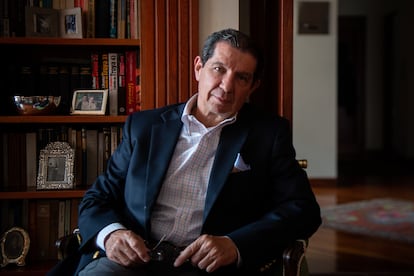 José Félix Lafaurie, presidente de la Federación Colombiana de Ganaderos (FEDEGAN), en entrevista para el diario El Pais, en Bogotá, el 26 de octubre de 2022.