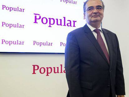 El presidente del Banco Popular, Ángel Ron. EFE/Archivo