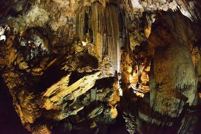 Descubierta por unos niños en 1959, la cueva de Nerja es hoy sede del Festival de Música de Nerja, y en su interior ha tocado su violonchelo Rostropóvich y ha bailado Maya Plisétskaya. En la llamada sala del Cataclismo se halla la mayor columna de formación kárstica conocida, de 45 metros de altura. Más información en <a href="http://www.cuevadenerja.es/" target="_blank">cuevadenerja.es</a>