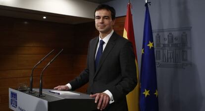 Andrés Herzog, tras su cita con Mariano Rajoy en La Moncloa.