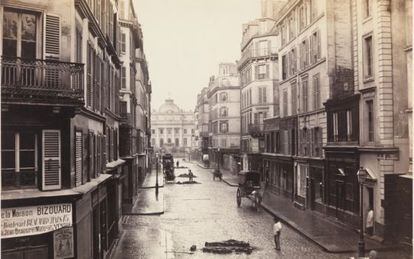 &#039;Rue de Constantine&#039; de Charles Marville de 1865. 