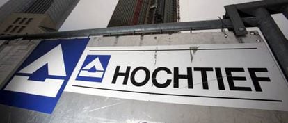 Logotipo de Hochtief, filial de ACS en Alemania.