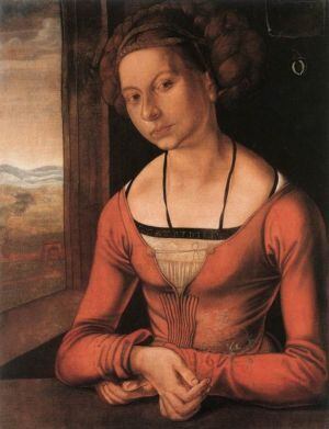 'Retrato de una mujer con pelo trenzado', realizado por Durero en 1497.