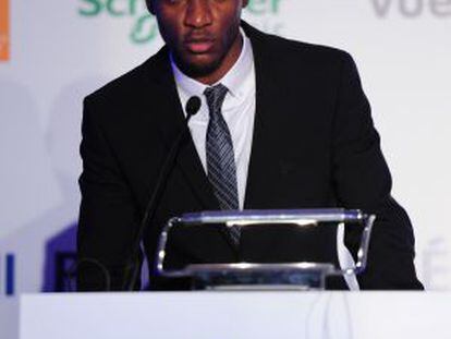 Eric Abidal, en la entrega del premio Prix Pyrenees.