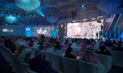 Apertura del Future Investment Initiative en Riad, el pasado 26 de octubre.