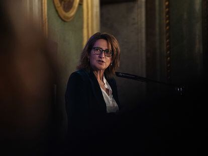 La vicepresidenta tercera del Gobierno, Teresa Ribera.