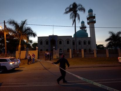 Inmediaciones de una mezquita donde se produjo un ataque violento en Ottawa (Sudáfrica) en mayo de 2018.