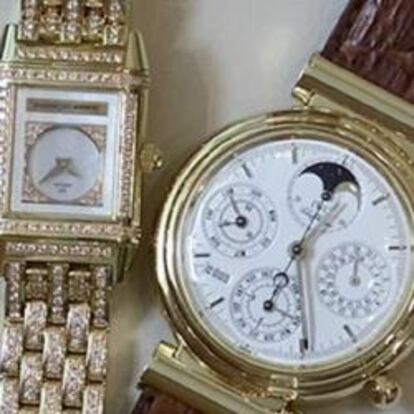 Colección de relojes de lujo