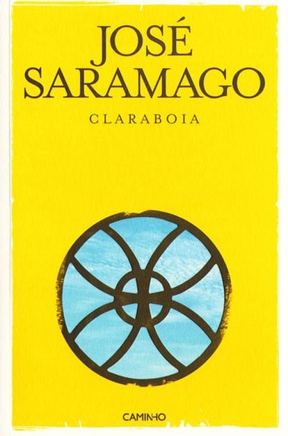 Portada portuguesa de 'Claraboya', de Saramago