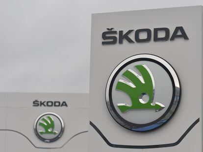 Logo de Skoda. Getty Images