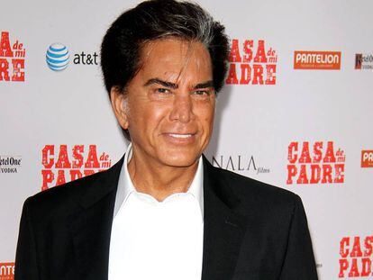 El cantante Jos&eacute; Luis Rodr&iacute;guez, El Puma, en Hollywood en 2012.