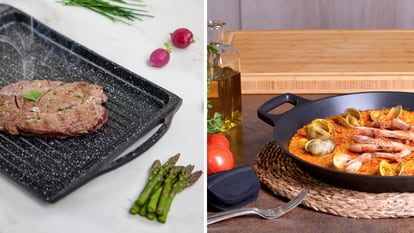 Cocina sana y con óptima adherencia: así son las paelleras y 'grills' de  Amercook, Escaparate: compras y ofertas