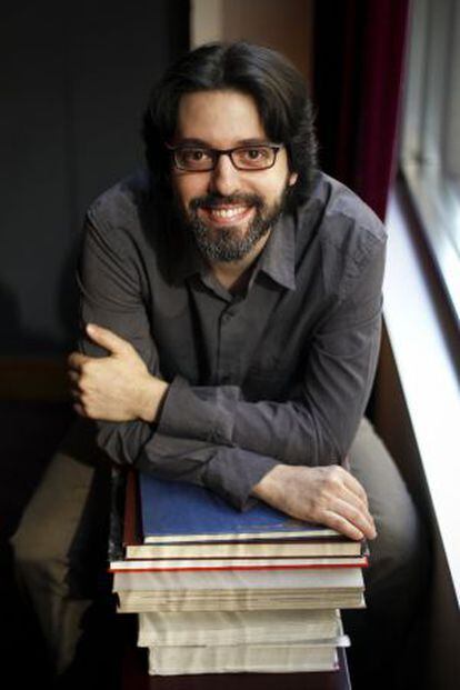 El escritor Andrés Neuman, en Madrid.