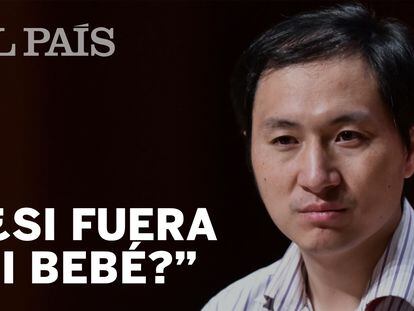 En vídeo, la última aparición pública de He Jiankui, el 28 de noviembre de 2018, cuando presentó su polémico logro.