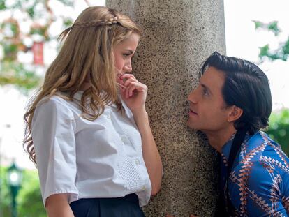 Ana de Armas y Edgar Ramirez en 'Hands of Stone'.