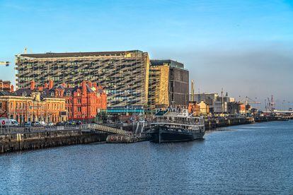 Edificio Dockland Campus, sede del Banco de Irlanda, en Dublín.