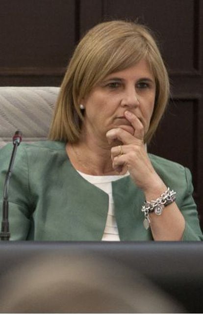 La alcaldesa de Jerez, Mar&iacute;a Jos&eacute; Garc&iacute;a Pelayo. 
