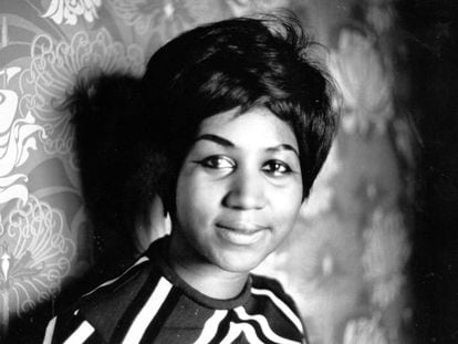 Aretha Franklin, fotografiada en 1968.