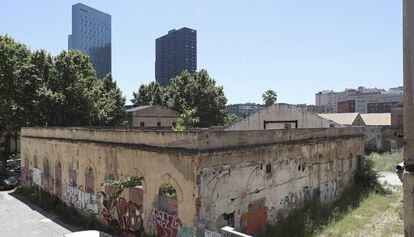 Las edificaciones de Can Ricart de Poblenou, esta semana.
