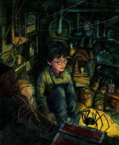 Ilustración de Jim Kay para 'Harry Potter y la piedra filosofal'.